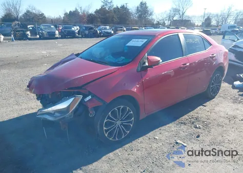 2014 Toyota Corolla S Premium z USA, uszkodzony, nr VIN 5YFBURHE5EP158266